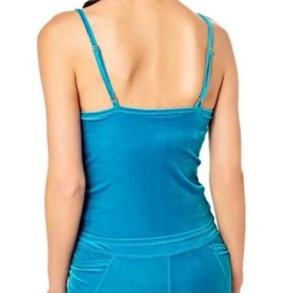 Lilly Pulitzer Luxletic Weekender Velour Tank Top Size M - Picture 2 of 7
